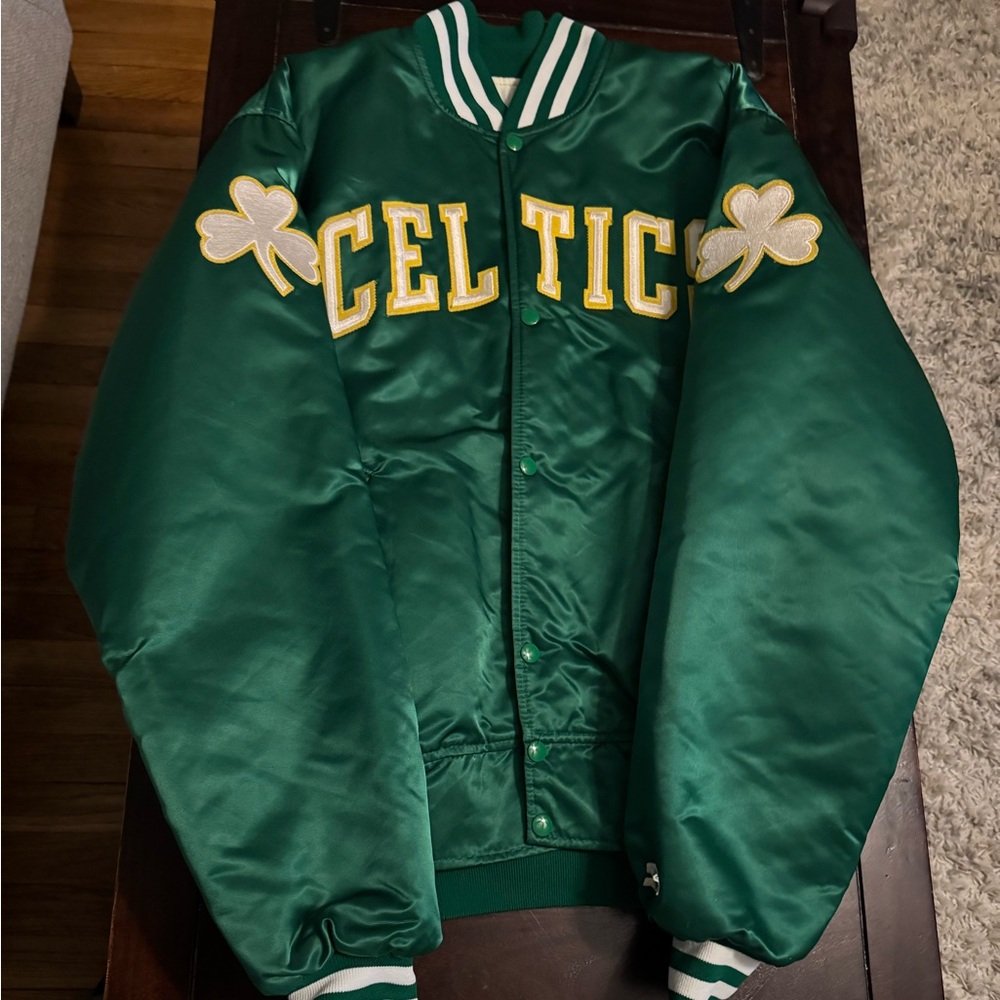 XXL, Celtics Vintage starter jacket , button up